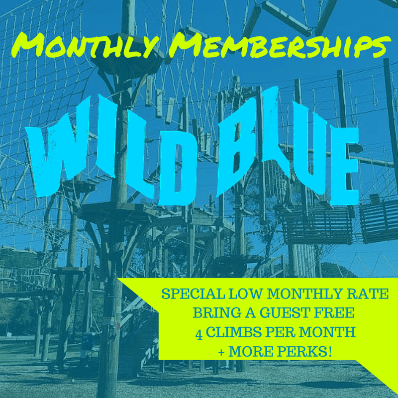 New Year's Resolutions at Wild Blue Ropes