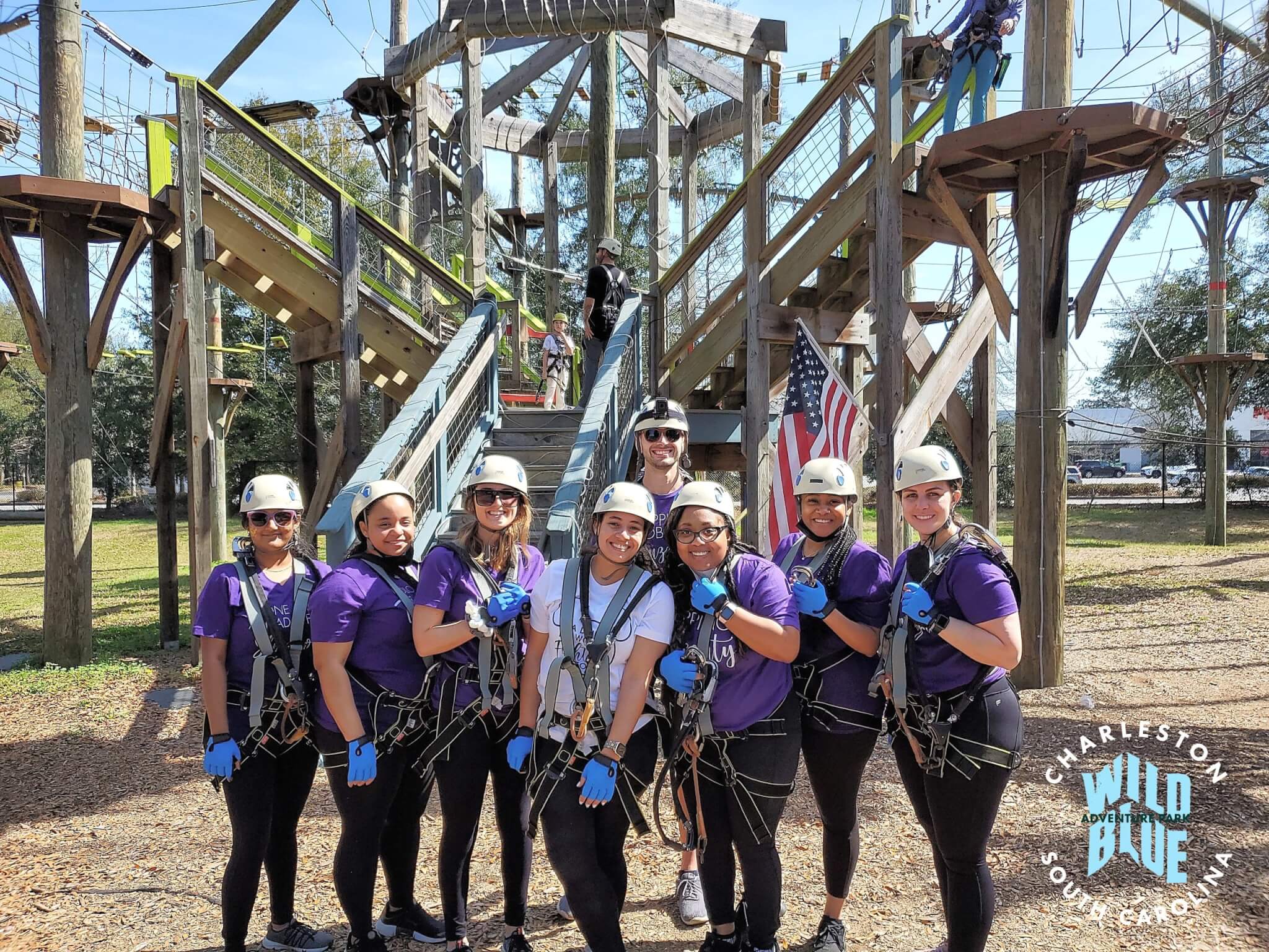 Charleston Bachelorette Parties at Wild Blue Ropes